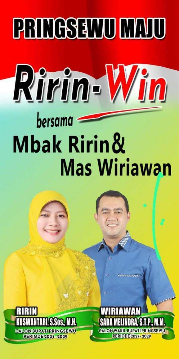 Ririn-Win: Harapan Baru untuk Pringsewu yang Lebih Berintegritas