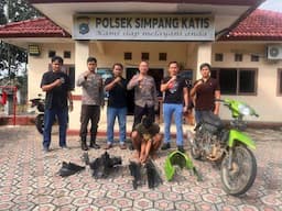 Pinjam Motor tapi tak Dikembalikan, JI Diringkus Polsek Simpang Katis