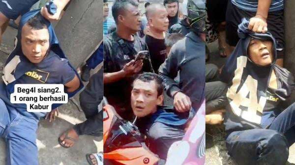 Viral! Pelaku Diduga Begal Diikat Warga pada Tiang Listrik Usai Gagal Kabur Viral! Pelaku Diduga Begal Diikat Warga pada Tiang Listrik Usai Gagal Kabur