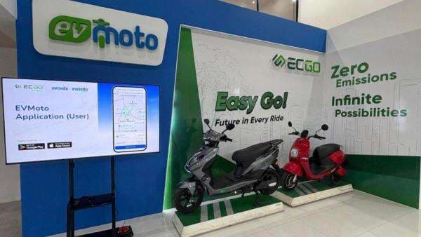 EVMoto Luncurkan Layanan Ojol Motor Listrik, Armadanya Dipasok Grup KRYA-ECGO EVMoto Luncurkan Layanan Ojol Motor Listrik, Armadanya Dipasok Grup KRYA-ECGO