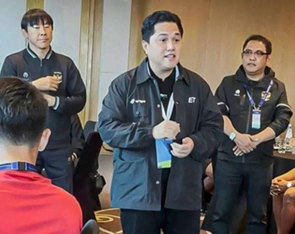 Erick Thohir Tetap Lakukan Evaluasi Meski Timnas Indonesia Menang atas Arab Saudi