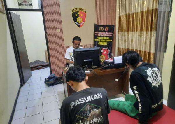 Polsek Tanjungsiang Tangkap Dua Pelaku Pencurian Sepeda Motor