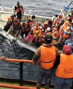 Cerita Menegangkan Detik - detik Tenggelamnya KLM Lorena Sari di Perairan Situbondo