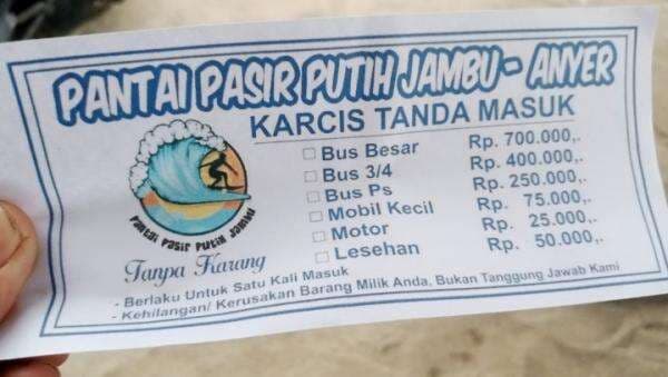 Viral Dimedsos Pantai Pasir Putih Jambu Cinangka Anyer mahal, Ini Faktanya Viral Dimedsos Pantai Pasir Putih Jambu Cinangka Anyer mahal, Ini Faktanya