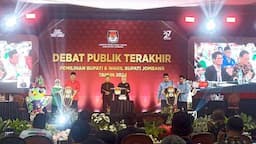 Debat Pilkada Jombang 2024, Warsubi Dua Kali Salah Sebut Nama Putri Pendiri NU, Pendukung Riuh