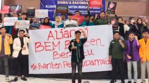 BEM Banten Bersatu Kritisi Adanya Dugaan Politisasi Hukum Menjelang H-4 Pencoblosan