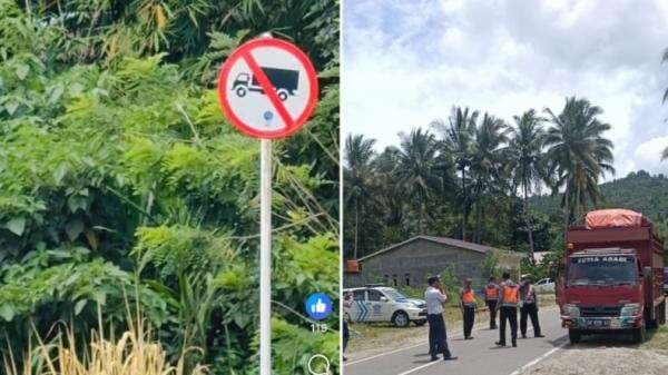 Truk yang Melintas di Jalur Latawaro-Totallang Kolaka Utara Bakal Ditilang Truk yang Melintas di Jalur Latawaro-Totallang Kolaka Utara Bakal Ditilang