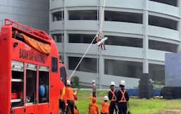 Libatkan Ratusan Personel, Basarnas Gelar Latihan Gabungan Urban SAR di Mega Kuningan