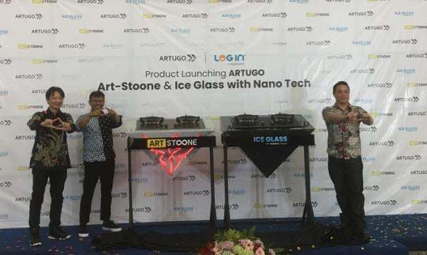 Artugo Luncurkan Dua Kompor Tanam Premium di Log In Megastore Bandung