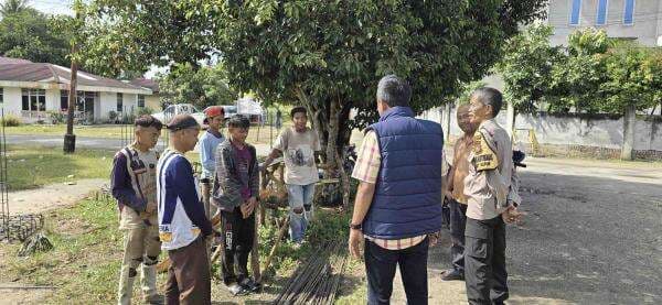 Polsek Bukit Kapur Adakan Sambang Tokoh Masyarakat, Dalam Rangka Cooling System