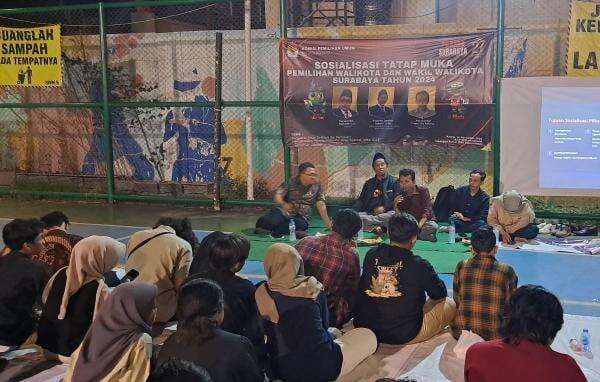 Edukasi Pemilih, KPU Surabaya Adakan Sosialiasi di SWK 