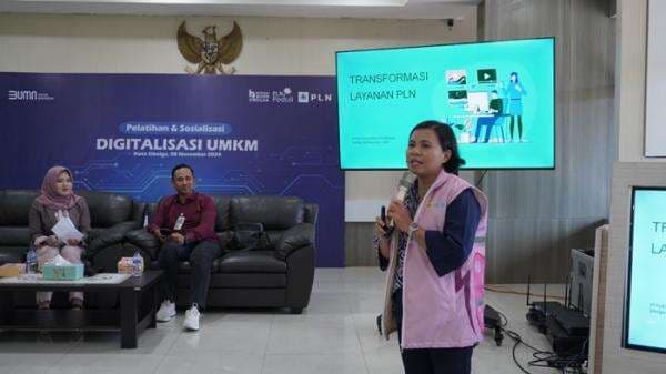 PLN UP3 Sibolga dan Rumah BUMN Dorong UMKM Kuasai Digitalisasi Melalui Pelatihan