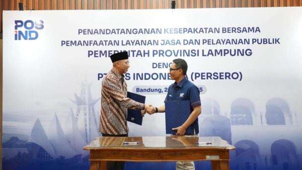 Pos Indonesia dan Pemprov Lampung Jalin Kerja Sama Layanan Jasa dan Layanan Publik Pos Indonesia dan Pemprov Lampung Jalin Kerja Sama Layanan Jasa dan Layanan Publik