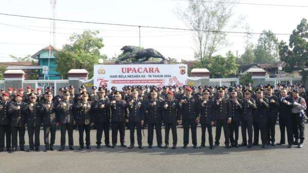 Polres Ciamis Peringati Hari Bela Negara ke-76, Teguhkan Semangat Persatuan Bangsa