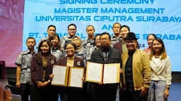 PT TPS dan UC Surabaya MoU Tingkatkan  Inovasi Ekosistem di Bidang Pengelolaan Petikemas