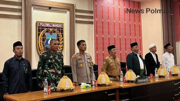 Pengurus MUI Polman Resmi Dikukuhkan, Wakapolres: "Sinergi Penting Demi Harmoni dan Kamtibmas