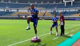 David da Silva dan Febri Hariyadi Jalani Pemulihan Khusus, Dedi Kusnandar Jogging di GBLA