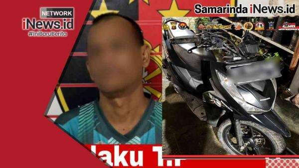 Pinjam Motor untuk Bayar Pajak, Pelaku Malah Curi Kendaraan Korban di Samarinda