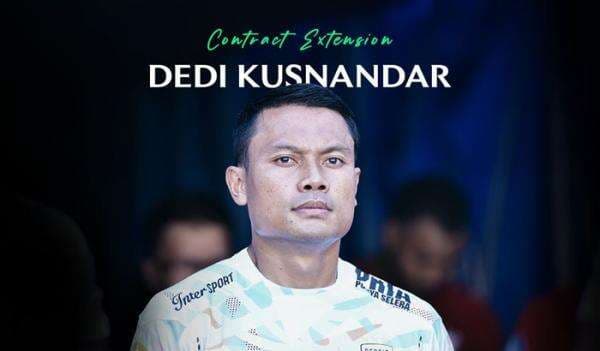 Dedi Kusnandar Sepakati Perpanjangan Kontrak 2 Tahun dengan Persib