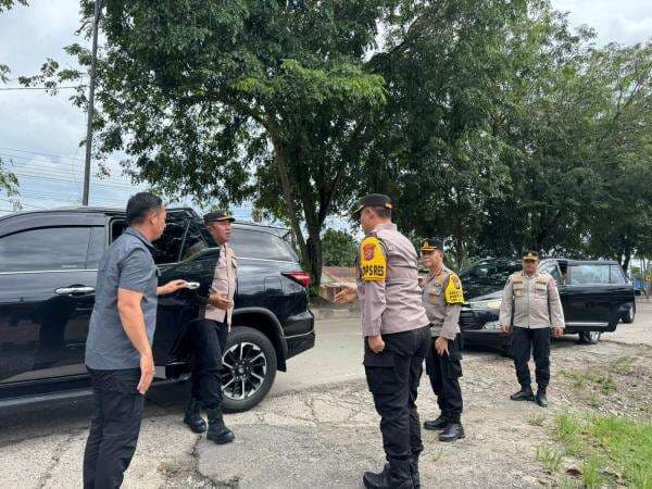 Tim Mabes Polri Cek TPS di Bagan Besar