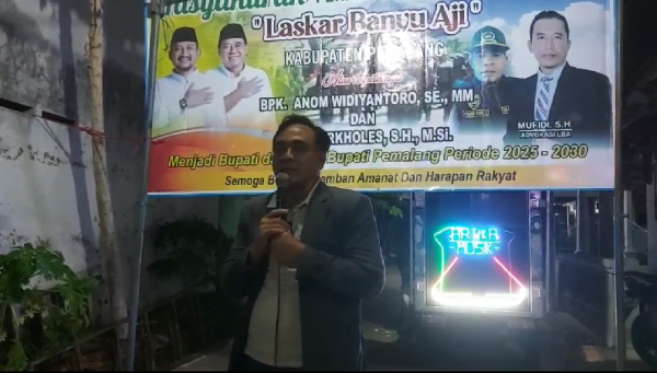 Perkumpulan Ulu-Ulu Laskar Banyu Aji Pemalang Gelar Tasyakuran Kemenangan Paslon AnNur