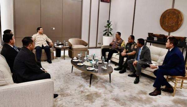 Prabowo Pimpin Ratas Bahas Keamanan Nataru di Pangkalan TNI AU Halim Perdanakusuma