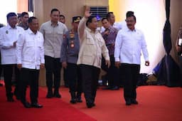 Prabowo Hadiri Apel Kasatwil di Akpol Semarang, Kapolri Jelaskan Pemilihan Lokasi