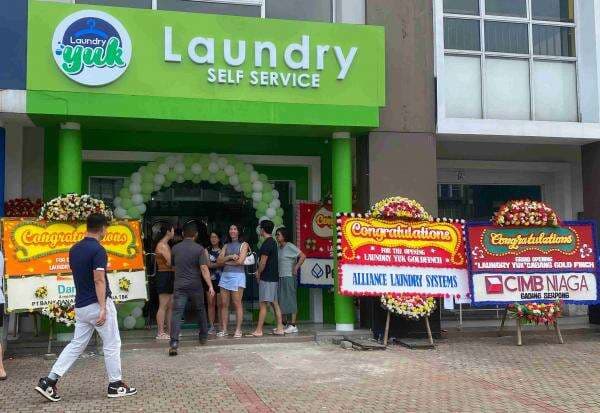 Laundry Yuk Hadir di Ruko Gold Finch Gading Serpong, Laundry Self Service Buka 24 Jam