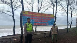 Libur Natal, Polisi Pantau Kunjungan Objek Wisata di Pantai Selatan Tasikmalaya