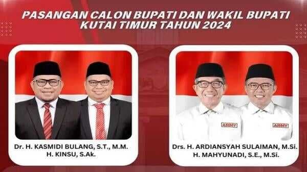 Hasil Pilkada Kutai Timur 2024: ARMY Deklarasi Kemenangan, Klaim Raih 53,6 Persen Suara Hasil Pilkada Kutai Timur 2024: ARMY Deklarasi Kemenangan, Klaim Raih 53,6 Persen Suara
