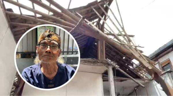 Kondisi Terkini Diding Boneng usai Rumahnya Ambruk Diterjang Hujan Deras Kondisi Terkini Diding Boneng usai Rumahnya Ambruk Diterjang Hujan Deras