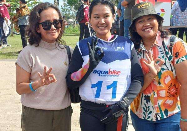 Aquabike Jetski di Desa Tongging, Endamia Kaban Harap Ekonomi Karo Terangkat