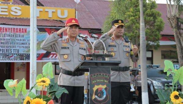 Polres TTU Terima 53 Siswa Latihan Kerja SPN Polda NTT