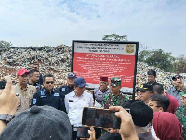 Warga Depok Sambut Gembira Penutupan TPA Liar Limo oleh Menteri Lingkungan Hidup