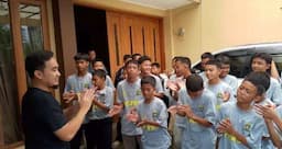 Para Pemain Persic U-13 Ucapkan Selamat Atas Terpilihnya Robinsar Sebagai Walikota Cilegon