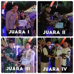 Ini Juara Lomba Karaoke Dangdut IJTI Bangka Selatan di Mall UMKM Himpang Lime Toboali