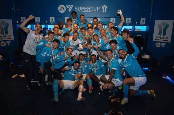 Napoli Juara Piala Super Italia Lagi, Sejarah Era Maradona Terulang di Tanah Arab Napoli Juara Piala Super Italia Lagi, Sejarah Era Maradona Terulang di Tanah Arab