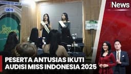 Para Peserta Antusias Ikuti Audisi Miss Indonesia 2025 di Yogyakarta