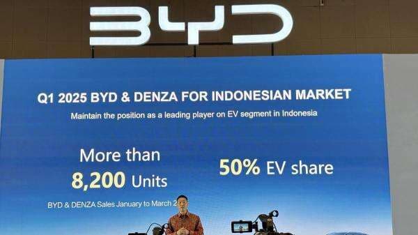 BYD Pamer Kuasai 50 Persen Pasar Mobil Listrik RI di Ajang PEVS 2025 BYD Pamer Kuasai 50 Persen Pasar Mobil Listrik RI di Ajang PEVS 2025