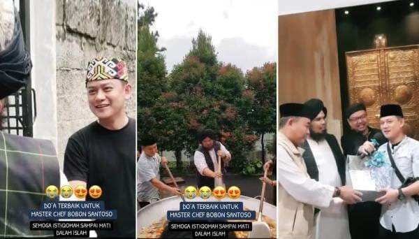 Bobon Santoso Resmi Mualaf, Ucap Syahadat Dibimbing Ustadz Derry Sulaiman Bobon Santoso Resmi Mualaf, Ucap Syahadat Dibimbing Ustadz Derry Sulaiman