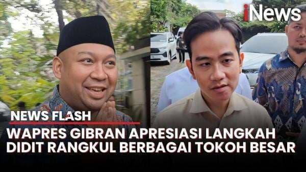 Wapres Gibran Puji Didit Prabowo yang Sowan ke Rumah Megawati hingga Jokowi Wapres Gibran Puji Didit Prabowo yang Sowan ke Rumah Megawati hingga Jokowi