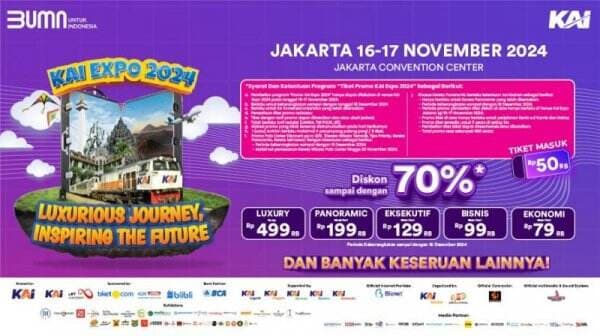 Mister Aladin Hadir di KAI Expo 2024 dengan Promo Terbaik, Bertabur Diskon hingga 70!