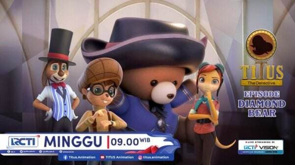 Titus The Detective Eps 8 Diamond Bear, Minggu 17 November 2024 Pukul 09.00 Pagi di RCTI