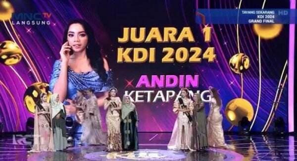 Selamat! Andin asal Ketapang Juara KDI 2024