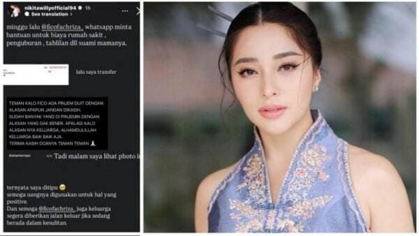 Nikita Willy Jadi Korban Fico Fachriza Kasih Bantuan Rp28 Juta: Ternyata Saya Ditipu