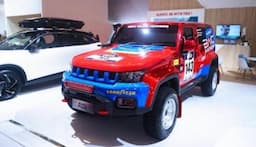 Mobil Balap DEXC Racing Mejeng di Booth BAIC IIMS 2025, Bakal Tempur di Reli Asia AXCR