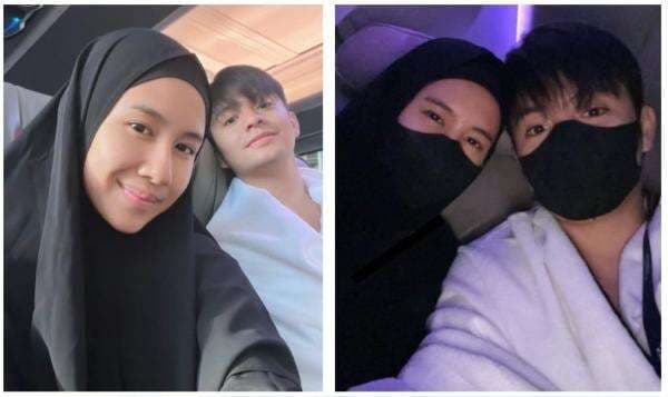 Potret Angga Yunanda dan Shenina Cinnamon Berangkat Umroh saat Ramadhan Potret Angga Yunanda dan Shenina Cinnamon Berangkat Umroh saat Ramadhan