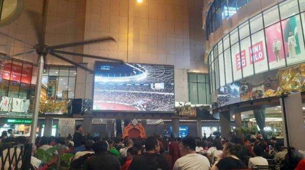 Animo Tinggi, Nobar Timnas Indonesia vs Bahrain RCTI+ Disaksikan 7.000 Pengunjung Animo Tinggi, Nobar Timnas Indonesia vs Bahrain RCTI+ Disaksikan 7.000 Pengunjung