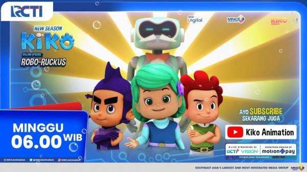 Kiko Season 4 Eps Robo-Ruckus, Minggu, 6 April 2025, Pukul 06.00 Pagi di RCTI Petualangan Baru Kota Asri Kiko Season 4 Eps Robo-Ruckus, Minggu, 6 April 2025, Pukul 06.00 Pagi di RCTI Petualangan Baru Kota Asri
