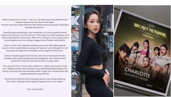 Heboh, Dita Karang Hengkang dari Secret Number Heboh, Dita Karang Hengkang dari Secret Number